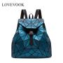 LOVEVOOK women backpack school bag for teenage girls large capacity geometric backpack for ladies 2020
