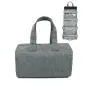 4-in-1 Hanging Toiletry Bag Travel Toiletries Bag for Women & Men - Roll Up Compact Cosmetic Kit with Hook | Waterproof