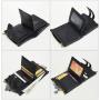 ZWY277 RFID Men New Wholesale Short Vintage Wallet Genuine Leather Lightweight Stylish Multi-Card Coin Purse Business Money Clip