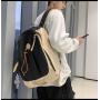 ZF120 Shoulder Bag Men Casual Students Schoolbag Female Fashionable Travel Backpack Waterproof Breathable Wear-resistant