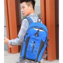 HR367 Fashion Unisex Outdoor Mountaineering Bag Oxford Waterproof Travel Backpack Simple and Portable Cycling Storage Backpack