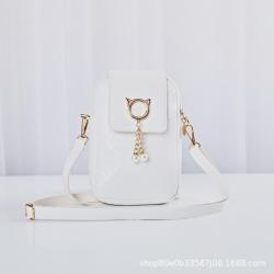 2024 Korean Version Fashion Ladies Shoulder Bag Single Portable Mobile Phone Bag Wholesale Foreign Trade Small