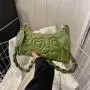 2023 New Pu Women Fashion Handbags Embossing Metal Zipper Wholesale Women Handbags Solid Niche Designer Shoulder Bags