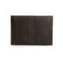 Custom Logo Office & School Accessories Real Leather Slim Portfolio/Tablet Case/Notebook Holder/A4 Document Envelope Bag