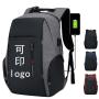 Hot Selling Men's business laptop backpack multi-function USB computer backpack large capacity shoulder school bag custom logo