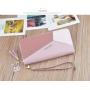 New ladies  long  style contrast color stitching zipper tassel large capacity wallet mobile phone bag wallets for women