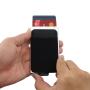 Factory direct pop up wallet card holder metal case case rfid aluminum card holder case