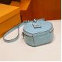 2024 Custom Logo Mirror Crocodile Vegan Leather Handbag For Women Round Purse