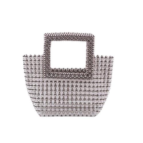 2024 CUSTOM New Fashion Acrylic resin beaded Evening Tote Handbags Lady Dinner Purses Ladies Party Tote Hand bags For Females