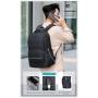Multifunctional Laptop Backpack Anti-theft Waterproof School Travel USB Charging Men Business Bag Backpacks