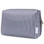 Gelory Custom Polka Dot Print Polyester Cosmetic Organizer Pouch Waterproof Travel Toiletry Make Up Bag