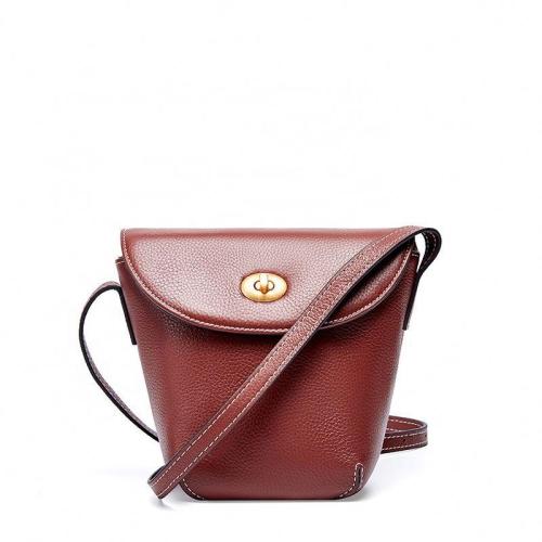 Fashion Design Saddle Bag Genuine Leather Bag For Women Ladies Handbags