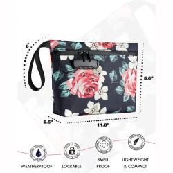 Smell Proof Zipper Bag For Carbon Lined Colorful Color Lockable Customized Place Your Logo Special For Smoking Odor Proof Absorb