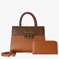 SUSEN  CHRISBELLA Africa Fashion Women Handbags PU Leather Tote Bag Crossbody designer bags women with wallet wholesale