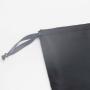 Custom White Logo 210 D Polyester Drawstring Clothes Storage Bag Shopping Bag Promotion Polyester Fiber Gift Shoe Dust Pouch