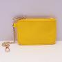 Keymay No MOQ Custom Colorful Women Key Case Kids Cute Coin Purse Nylon Mini Keychain Wallet