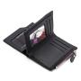 ZX077 Money Clip Multi-card Soft Coin Wallet Men's Wallet Leather Money Clip Business Men Wallet with Coin Bag For Men
