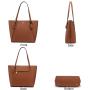 LOVEVOOK 3 in 1 new style  Ladies Handbag Sets wholesale PU leather crossbody Shoulder Bag women's Purse and handbags 2023