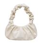 2024 New Korean Fashion Single Shoulder Bags for Women French Style Dumpling Tote Bag Fashionable Folded Handbag Underarm Bag