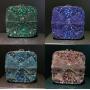 Crystal Begs Metal Chain Women Evening Box Bags Wedding Party Rhinestone Purse Handbags Clutch