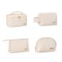 Wholesale Custom Logo Soft Wash Make Up Bags Travel Portable Waterproof PU Leather Cosmetic Pouch Bags For Women