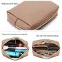 Factory Custom Leather Travel Case Makeup Bag Cheap Personalized Women's Cosmetic bag