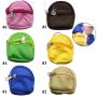 Wholesale Pouch Coin Purse Mini Coin Pocket Keychain Holder Wallet Mini Coin Purse Keychain Doll Zipper School Bag Mini Backpack