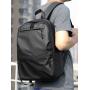 Simple Large Capacity fit 14 inch laptop business backpack polyester fabric backpack casual shoulder back bag student backpack
