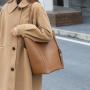 Custom Nappa Genuine Leather Bag Women Handbag 2 in 1 Set Ladies Shoulder Tote Bags Designer Women Large Capacity Hand Bags