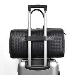 Travel Duffel Bag  Large Capacity Leather Duffel Bag for Man Waterproof  Duffel Bags