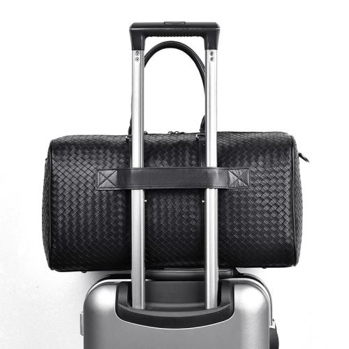 Travel Duffel Bag  Large Capacity Leather Duffel Bag for Man Waterproof  Duffel Bags