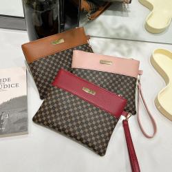 Printed Clutch bag 2024 ladies handbag pu leather Women's bag Wholesale fashion mobile phone bag