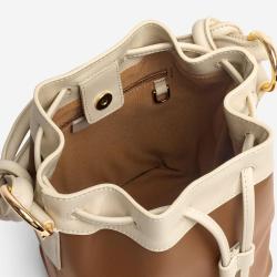 High Quality Custom Women Bags Fashion Crossbody Bag Designer Leather Drawstring Women Portable Bucket Bag Pu Bucket Handbag