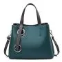 2024 Custom Eyelets Design Vegan Leather Bag Handbag For Women Ladies Fashion