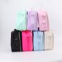 Keymay Summer Hot Sale Back to School Bag Personalized Chenille Letter Patch Waterproof Nylon Lunch Box School Cooler Lunch Bag