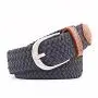 The New Stretch Woven Elastic Jeans Belt Fabric Belt Men Women Unisex Multiple Colors In Stock