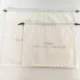 Hot Sale Large Organic Cotton Muslin Bag Pouch For Handbag Custom Logo Printed Cotton Drawstring Dust Gift Bag