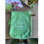 Pouch Bag A Digital Printing Cotton Linen Pouch With Bottom