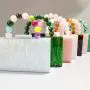 Custom Fashion Party Wedding Beaded Strap Acrylic Evening Bag Clutch Purse For Lady Women
