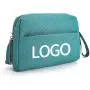 Customized Elegant Roomy Cosmetic Pouch for Purse Travel Makeup Bag Zipper Pouch Toiletry Cosmetic Bags