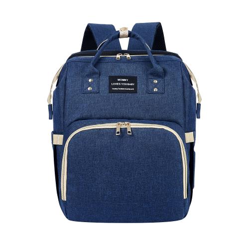 Waterproof Mummy Baby Diaper Backpack Bags Custom 3 in 1 Diaper Bags with Bassinet
