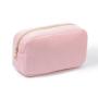 2021 New Style stock No MOQ Terry Pouch Bag Fashion Cosmetic Makeup Pouch Large Capacity