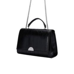 Custom soft quilted leather handbag office lady vegan leather bag for women