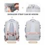 LOVEVOOK large capacity carry on women leisure travel bag custom weekender quilted duffel laptop backpack bag for women men