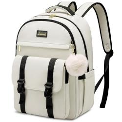 LOVEVOOK New style Fashion custom Cute 15.6 in Large Capacity carry on School Bags with laptop compartment Waterproof book bags