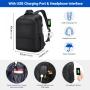 2022 LOVEVOOK hot sale 15.6 17.3 work bags fashion men business backpack waterproof university school travel laptop backpacks