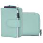 Wholesale Large Capacity Men'S Wallet Leather Automatic Pop Up Metal Anti Theft Tracking Wallet Rfid Card Holder
