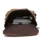 Fashion Men Canvas Laptop Shoulder Backpack Travel Rucksack Sling Bag Cross Body School Back Bag for Man Wholesale