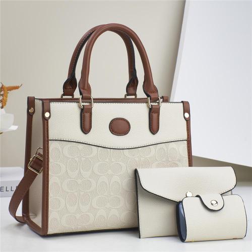 New wholesale women's bags set brand Ladies fashion High Quality PU leather luxury purses and handbags for women