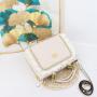 2024 hot selling large size Ruffles women's handbags quality PU ladies bags fashion  tote bags for girls supplier 32 cm